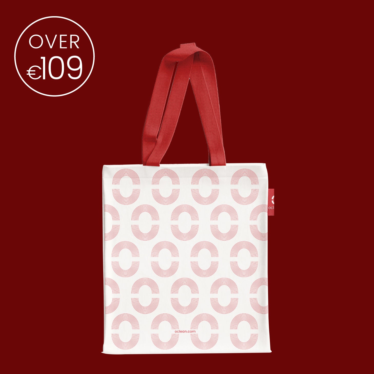 Oclean Cotton Tote Bag With Logo