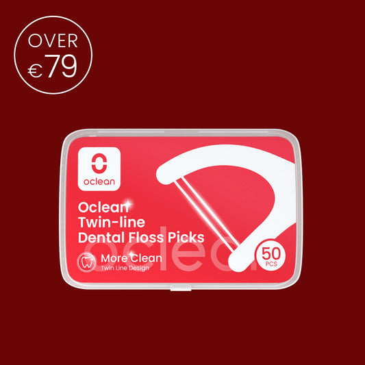 Oclean Twin-line Dental Floss Picks - 1ct