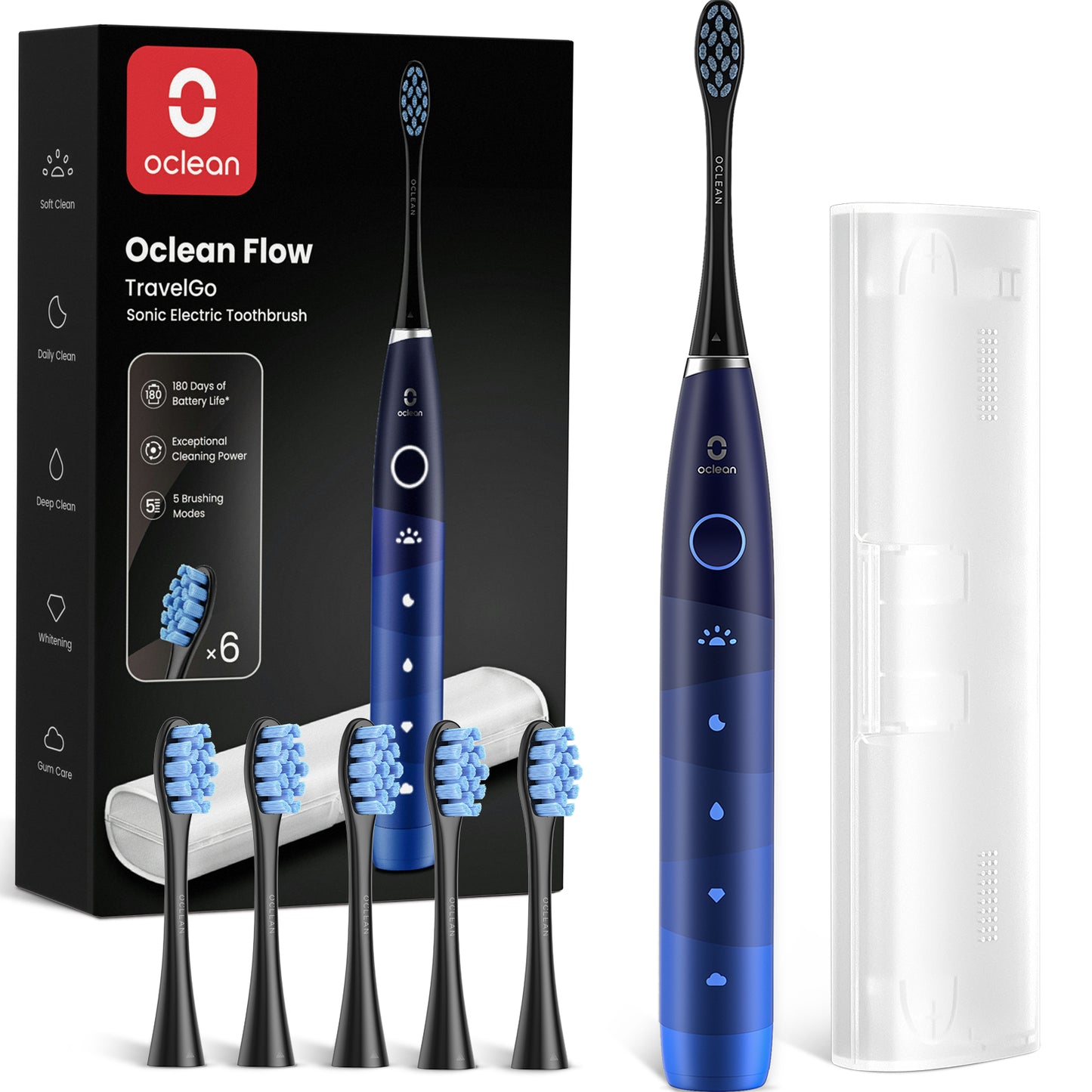 Oclean TravelGo Flow Set Sonic Electric Toothbrush-Toothbrushes-Oclean Global Store