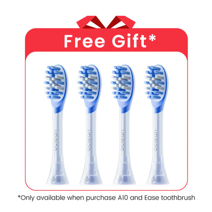 Oclean Easy Clean Electric Toothbrush Heads - World Smile Day - 4ct