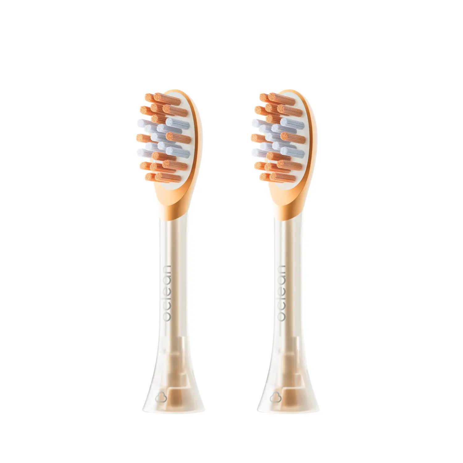 Oclean Easy Clean Electric Toothbrush Heads - Orange - 2 Count