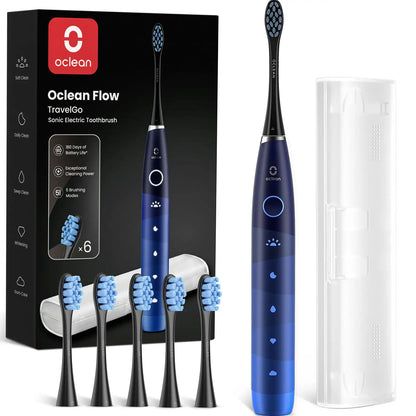 Oclean Flow TravelGo Set Sonic Electric Toothbrush - Blue With Box