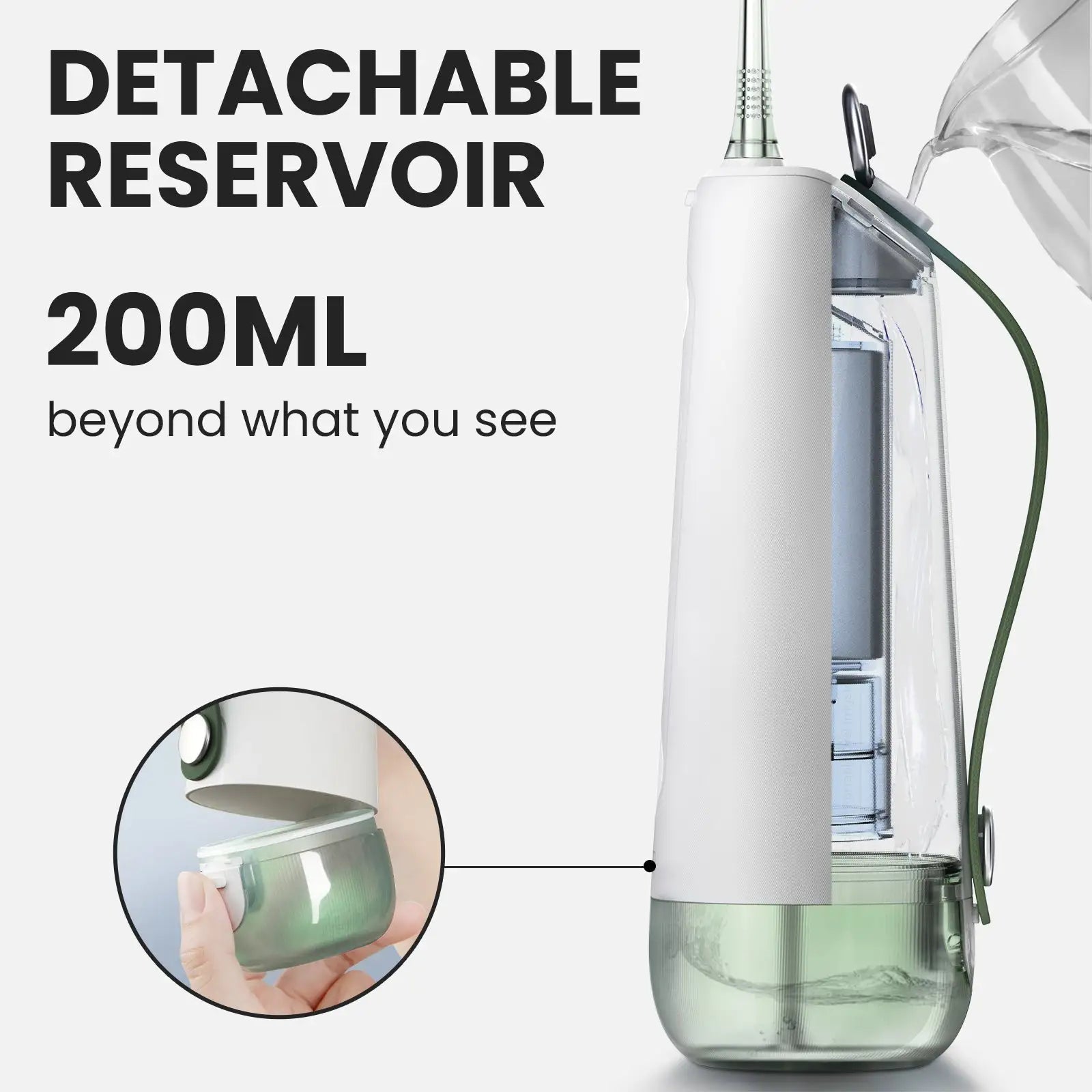 Oclean W10 Water Flosser - 200ML Water Tank