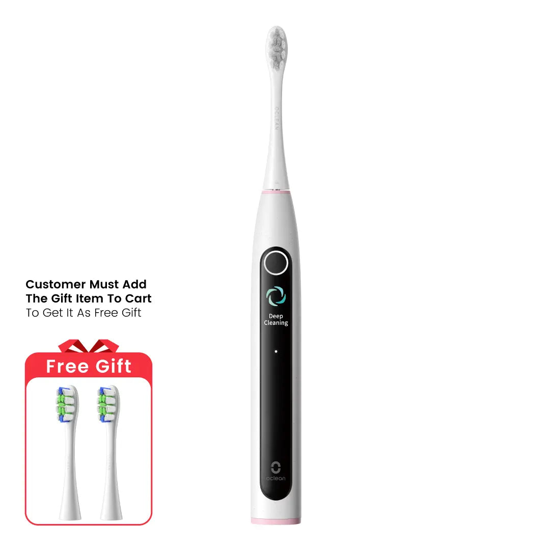 Oclean X Lite Smart Sonic Toothbrush - Grey with 2PCS Free Gift 1