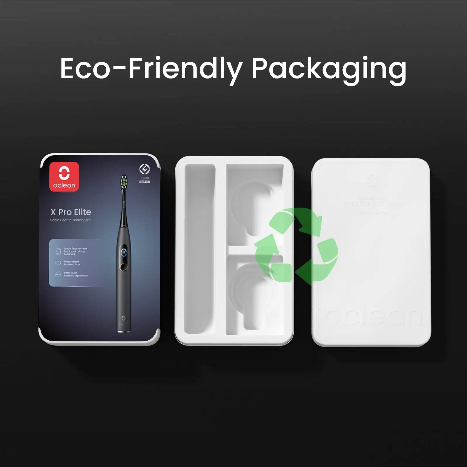 Oclean X Pro Elite Premium Set -Eco-Friendly Packaging