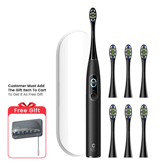 Oclean X Pro Elite Premium Set - Black Set - World Smile Day Offer