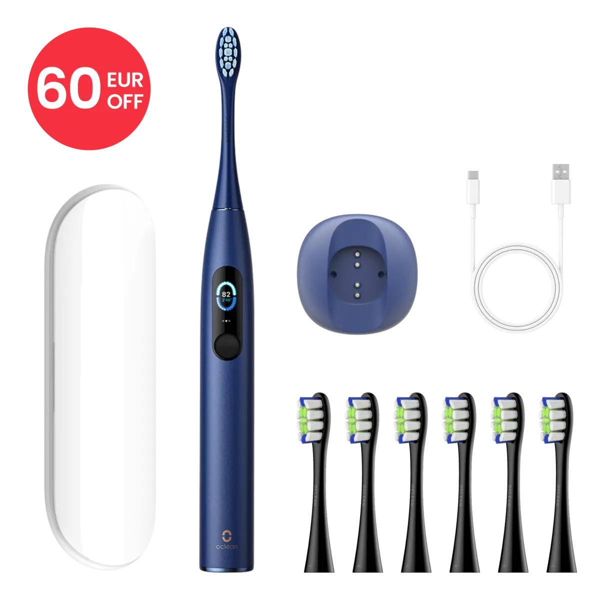 Oclean X Pro Premium Bundle - Blue 60 EUR OFF