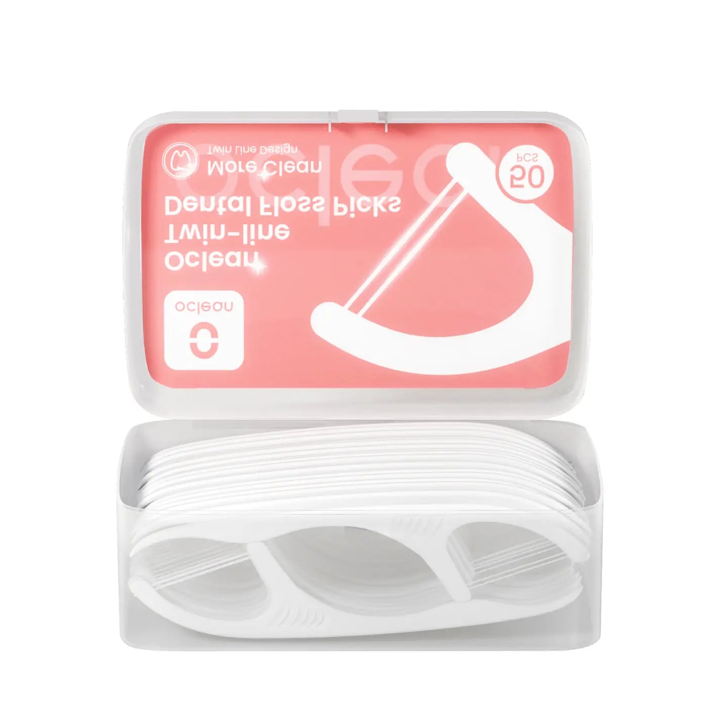 Oclean Twin-line Dental Floss Picks - 1ct