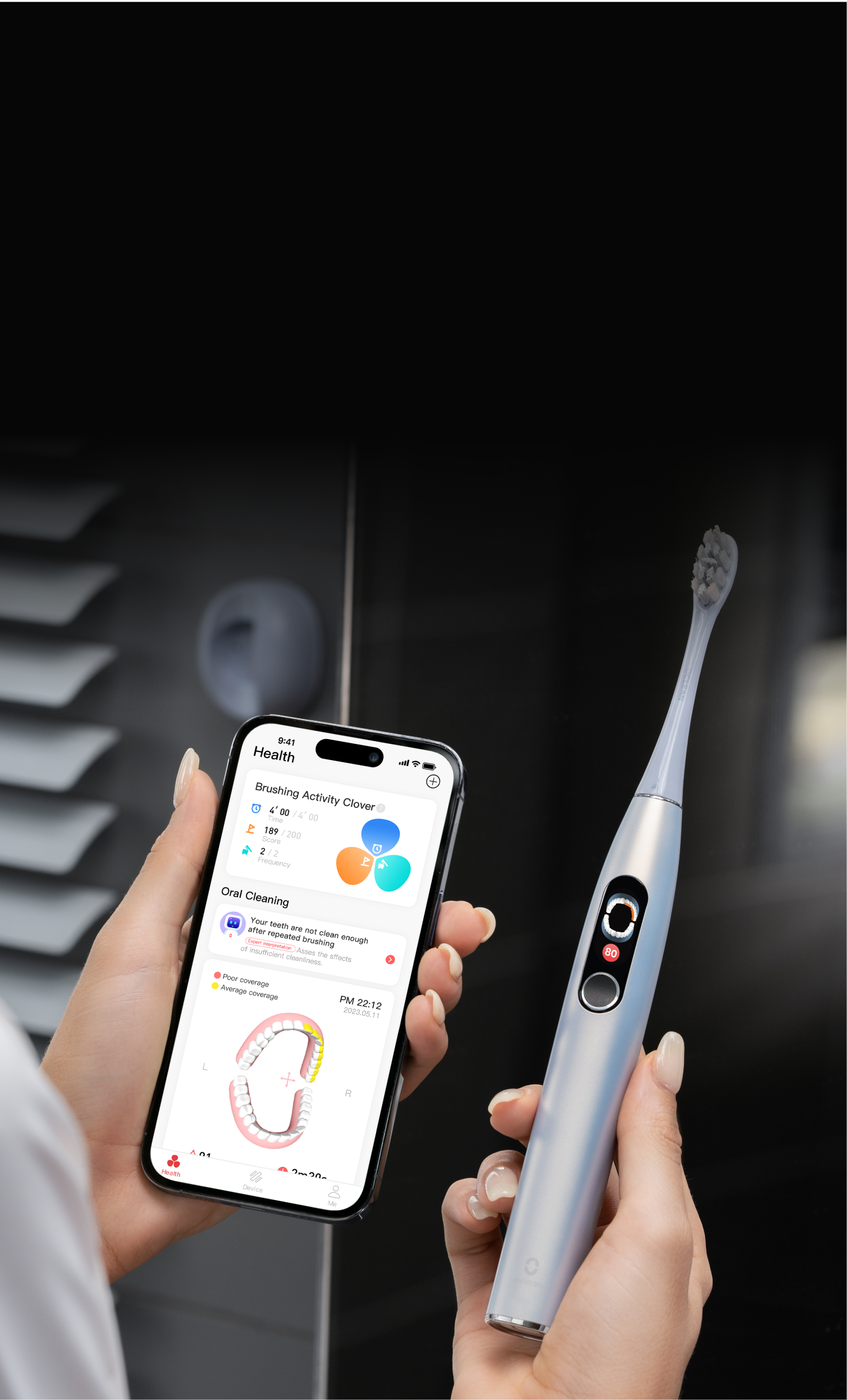 Oclean sonic electric toothbrush technology-Oclean Europe Store